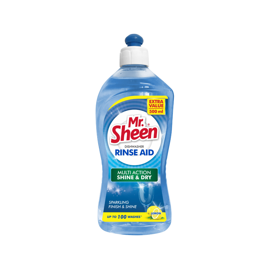 Mr Sheen Automatic Dishwasher Rinse Aid 500ml - Lemon