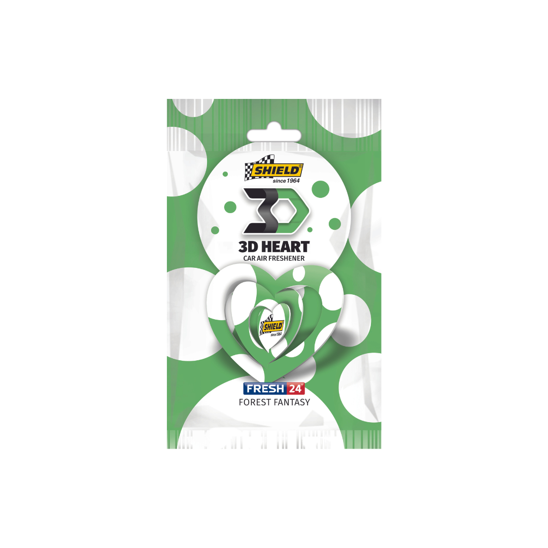 Shield Heart Car Air Fresheners