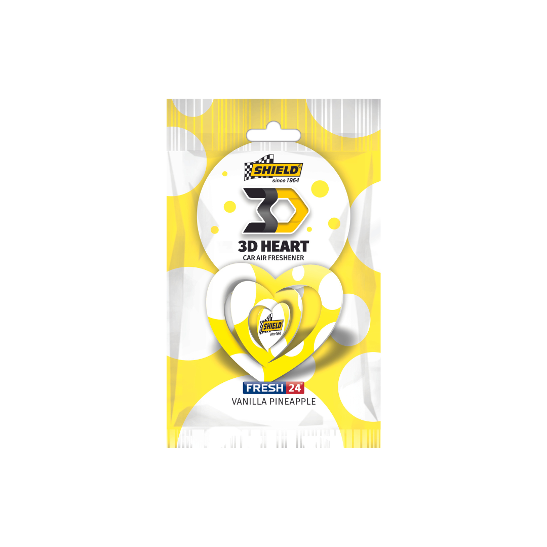 Shield Heart Car Air Fresheners