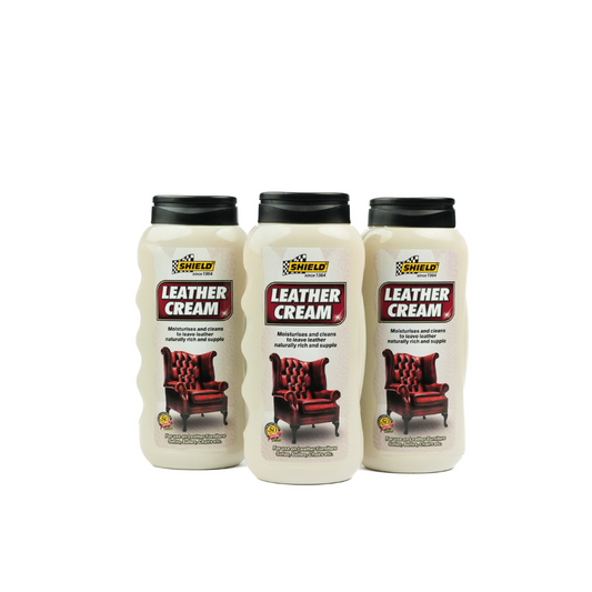 Shield Leather Cream 500ml 3 Pack