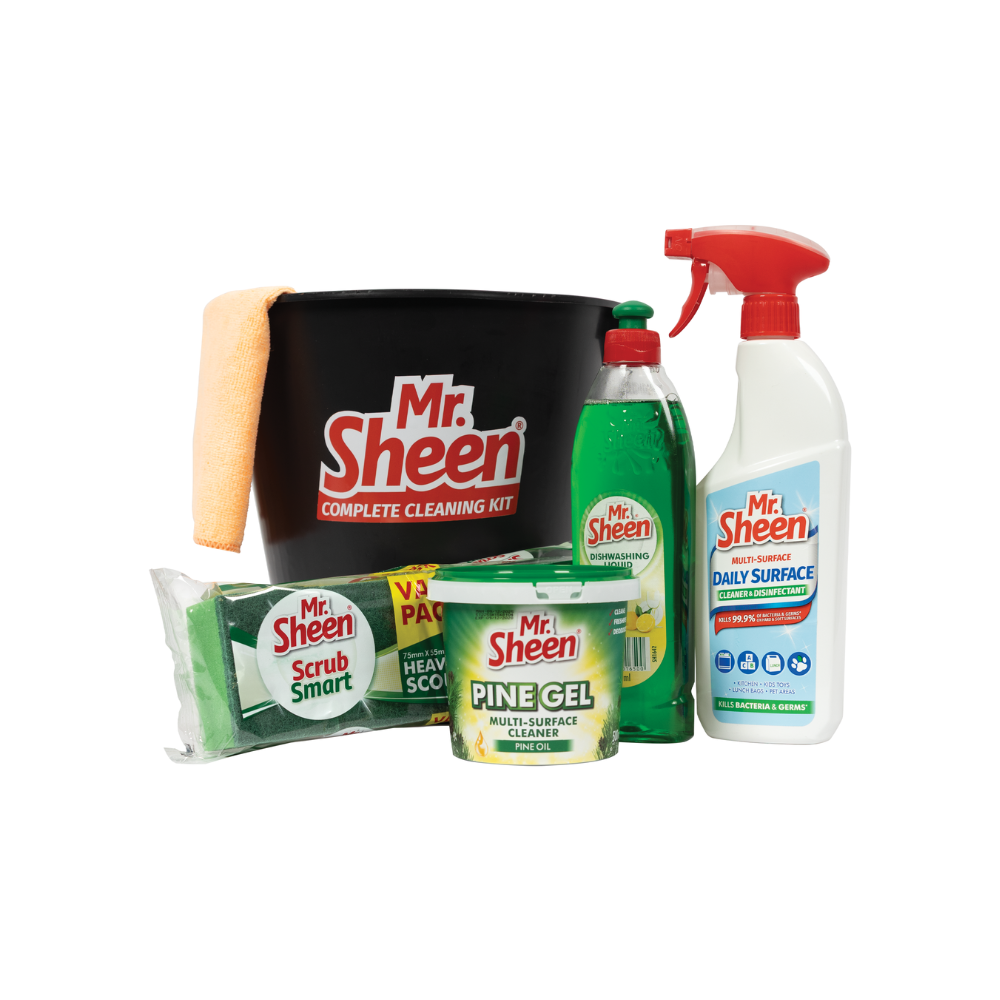 Mr Sheen Complete Cleaning Kit 5 Piece