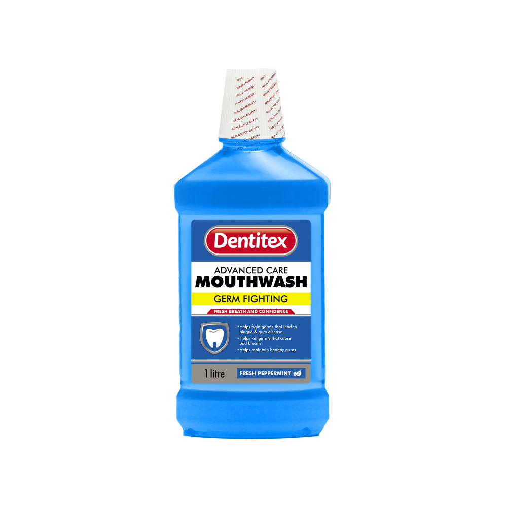 Dentitex Mouthwash 1lt - Fresh Peppermint