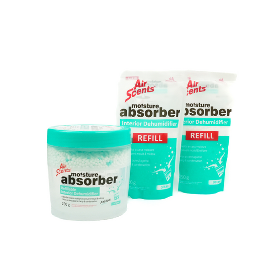 Air Scents Moisture Absorber Ocean Refill Combo