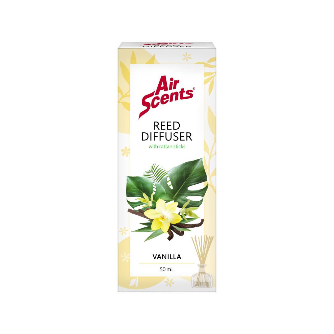 Air Scents Reed Diffusers 50ml - Vanilla – SHOP SHIELD (PTY) LTD