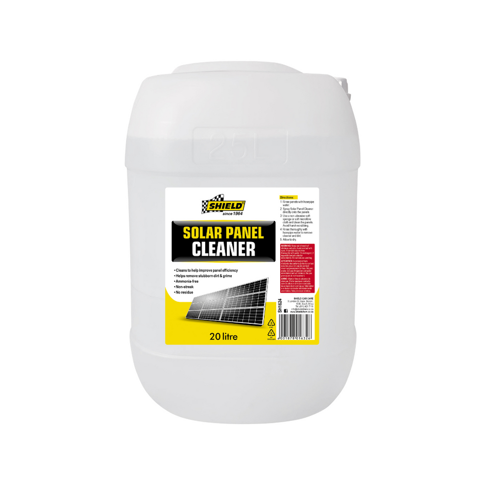 Shield Solar Panel Cleaner 20lt – SHOP SHIELD (PTY) LTD