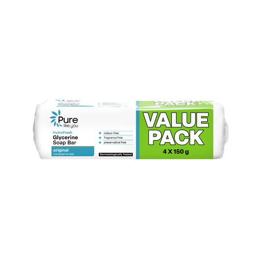 Pure Like You Original Glycerine Soap 150g - 4 Pack