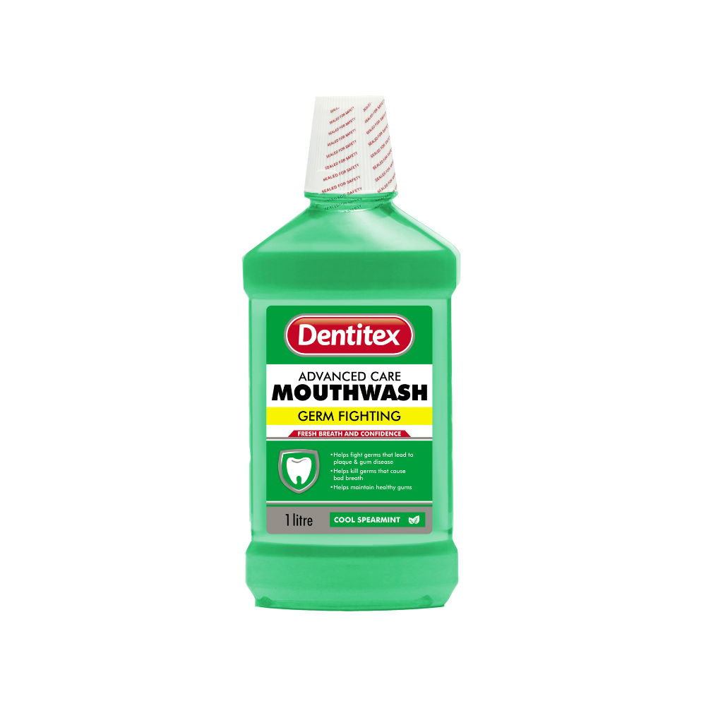 Dentitex Mouthwash 1lt - Cool Spearmint