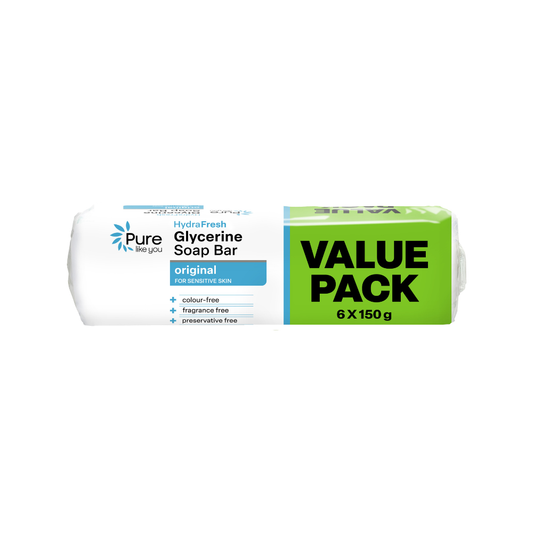 Pure Like You Original Glycerine Soap 150g - 6 Pack