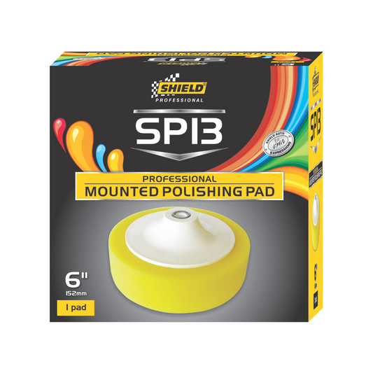 SP13 - Yellow Mounted Polishing Pad