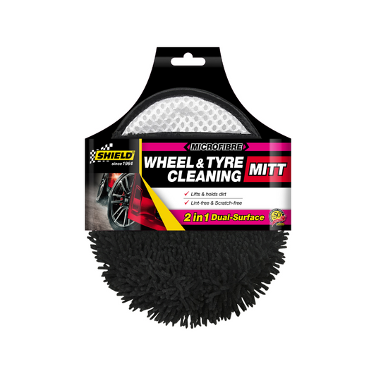Shield Microfibre Wheel & Tyre Cleaning Mitt